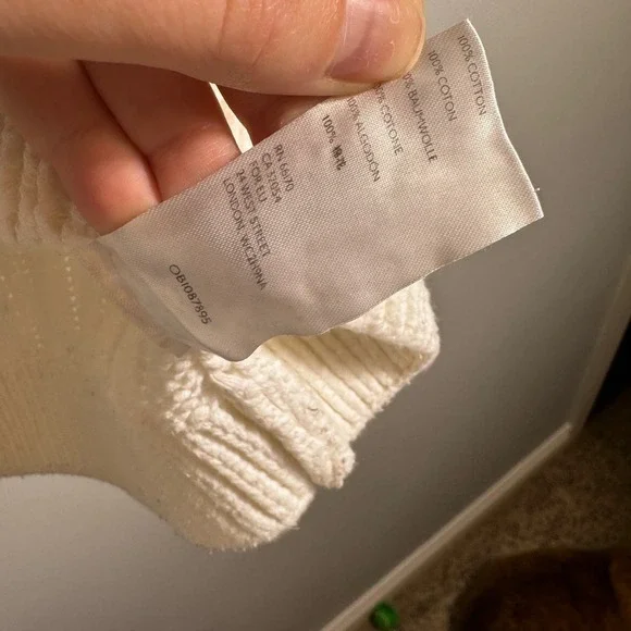 Free People Sweatheart Mock Neck Cable Knit Sweater - Picture 5 of 6